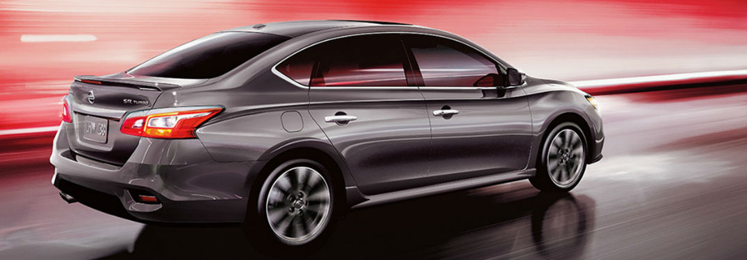 2018 Nissan Sentra driving a road