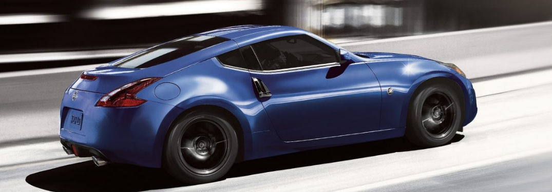 2019 Nissan 370Z Coupe driving on a road