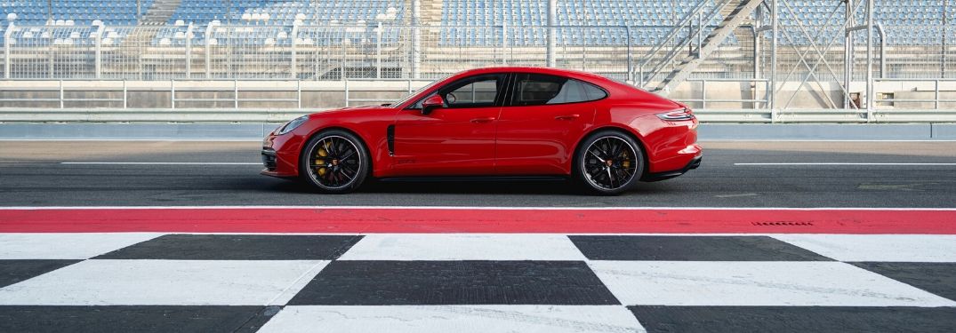 2018 Porsche Panamera GTS on race track