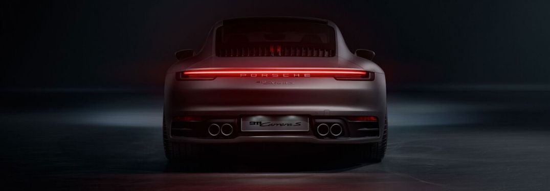 2020 Porsche 911 Carrera S from exterior rear