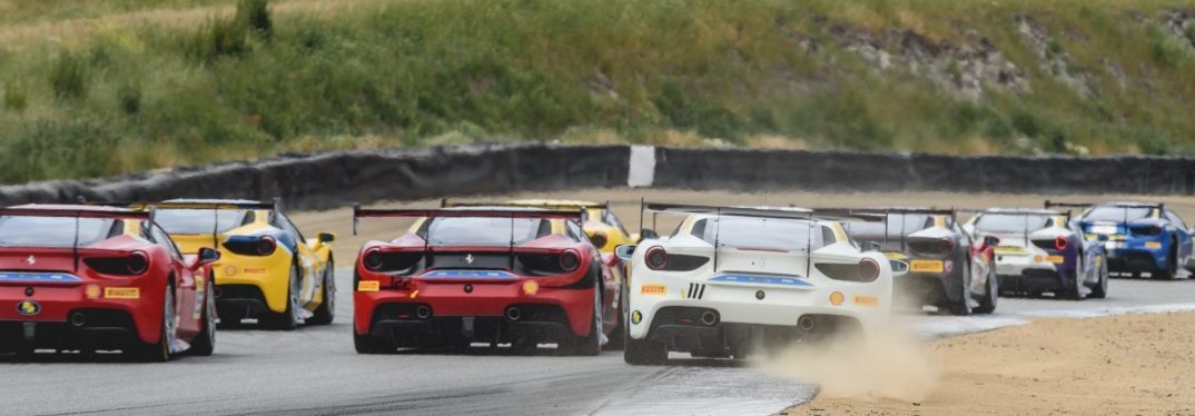 ferrari challenge in monterey, ca