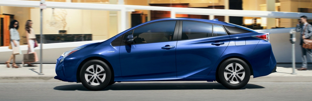 2018 Toyota Prius parked on street.