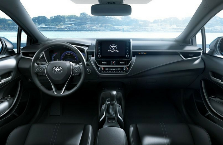 2019 Toyota Corolla Hatchback interior dash_o