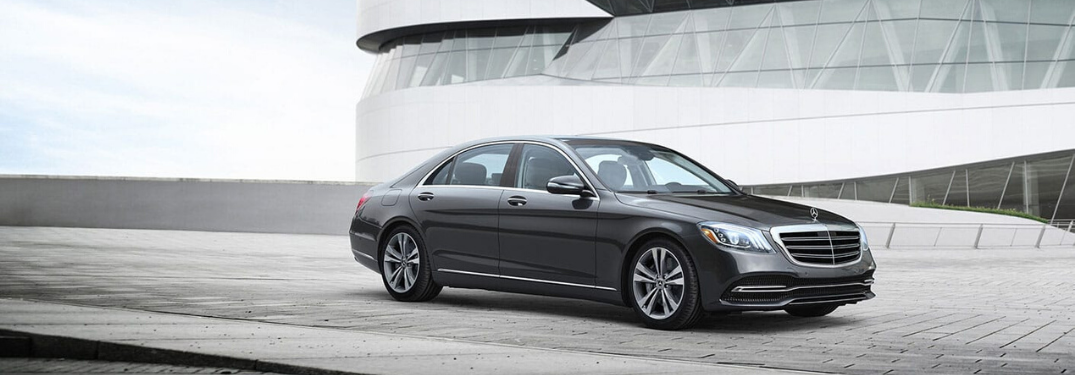 2020 Mercedes-Benz S-Class sedan parked outside