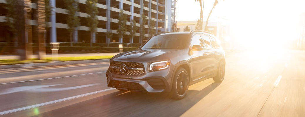 2020 Mercedes-Benz GLB on road