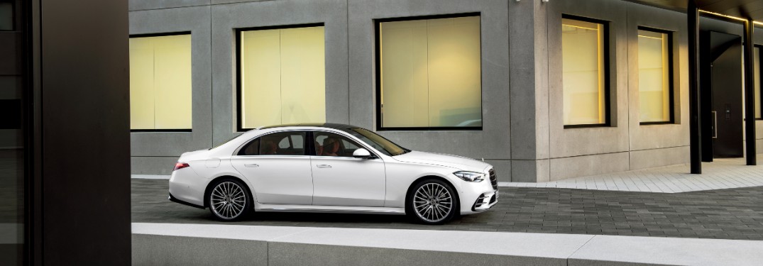2021 Mercedes-Benz S-Class from exterior passenger's side