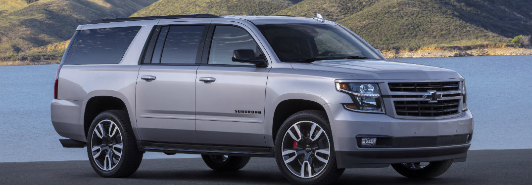 profile view of a silver 2019 Chevy Silverado RST with Performance Package
