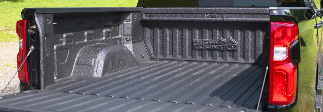 bed of the 2019 Chevy Silverado