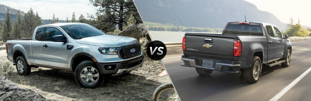 2019 Ford Ranger vs 2018 Chevy Colorado