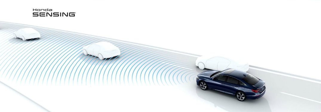 Honda diagram of Honda Sensing technologies