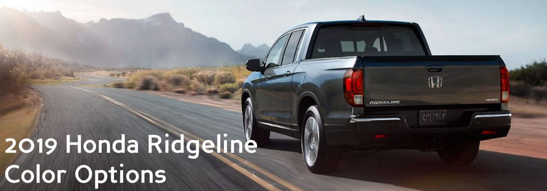2019 Honda Ridgeline driving on open road