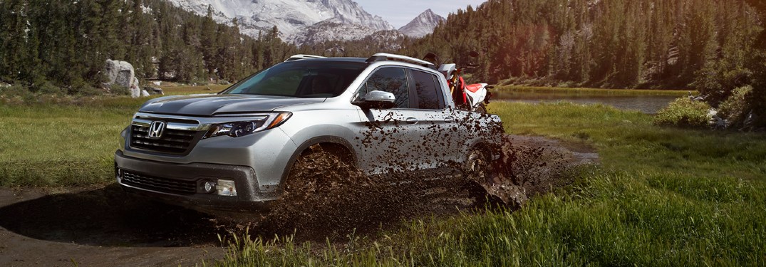 2020 Ridgeline driving in mud