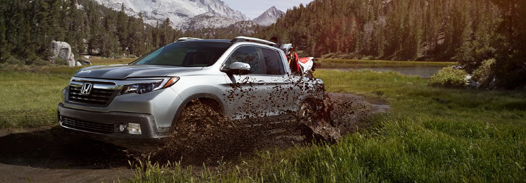 2020 Ridgeline on muddy train