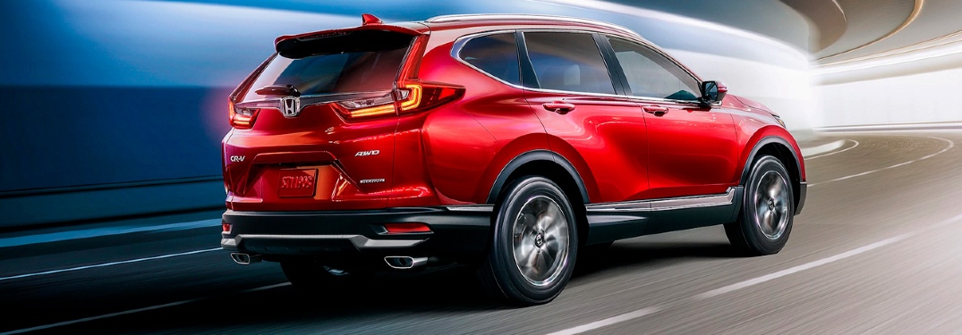 2021 CR-V in a tunnel