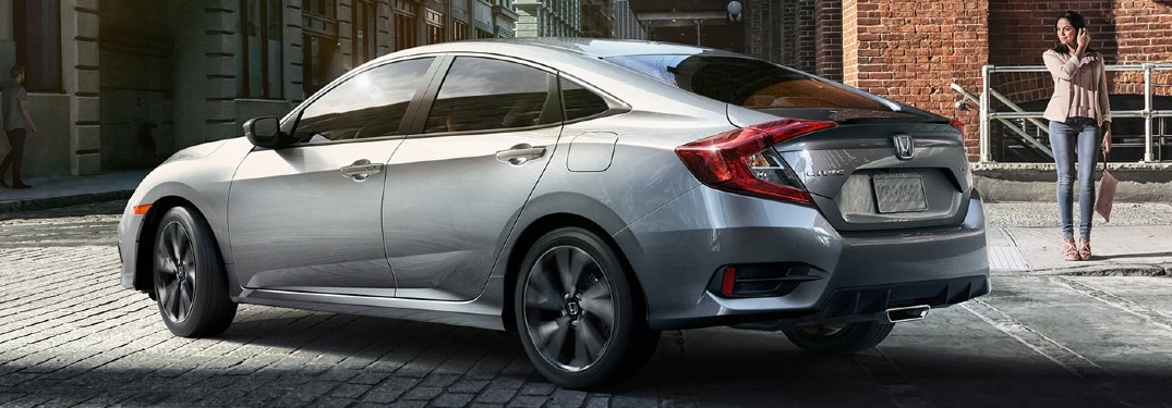 2021 Civic Sedan rear exterior view