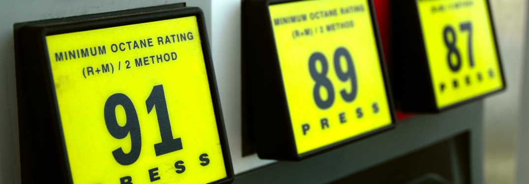 gas octane buttons on fuel pump