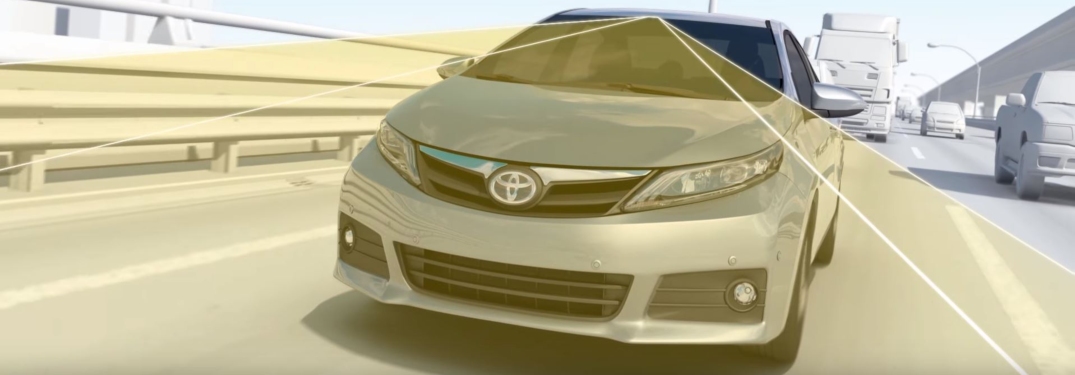 Toyota in-vehicle camera illustration