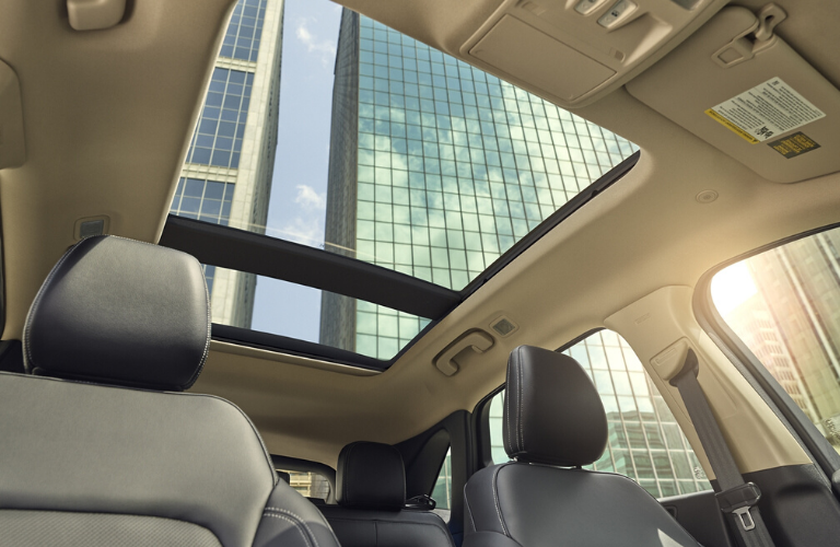 2020 Ford Escape sunroof view