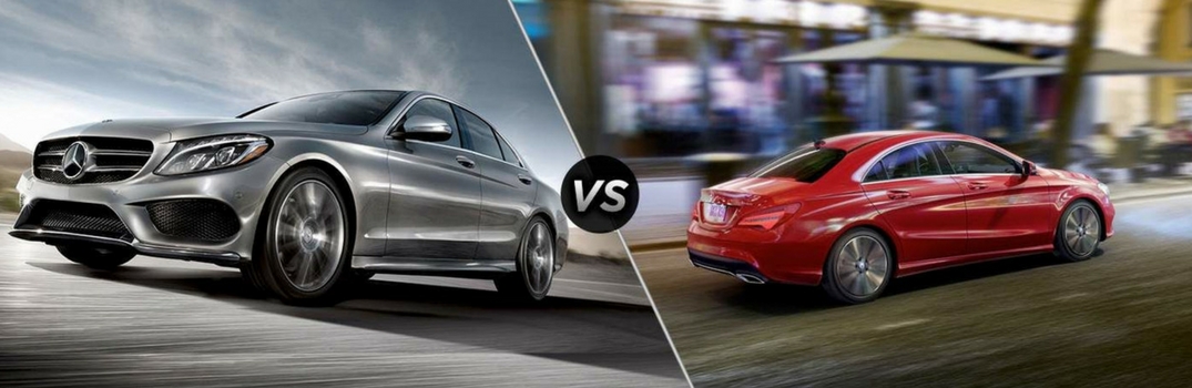 2018 Mercedes-Benz C-Class vs 2018 Mercedes-Benz CLA