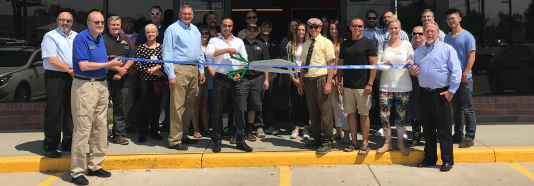 Image Auto staff during their ribbon cutting ceremony in West Jordan, Utah