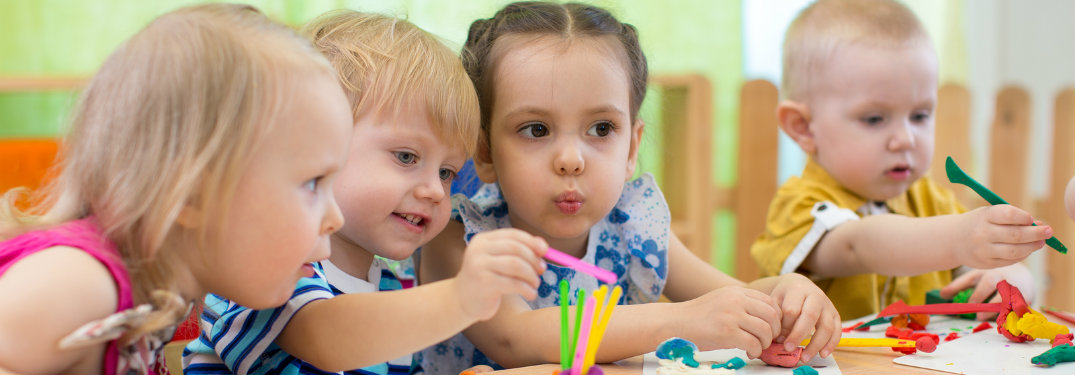 kids having fun at school