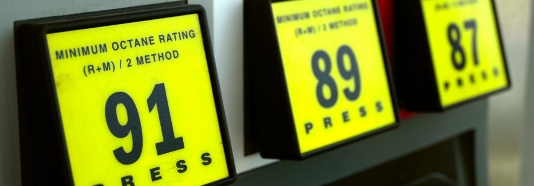 gas pump fuel type buttons