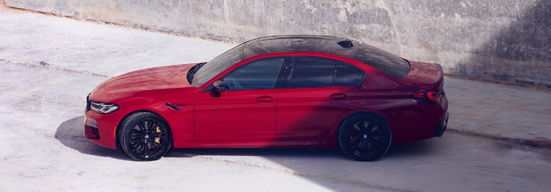 2021 M5 Competition side profile