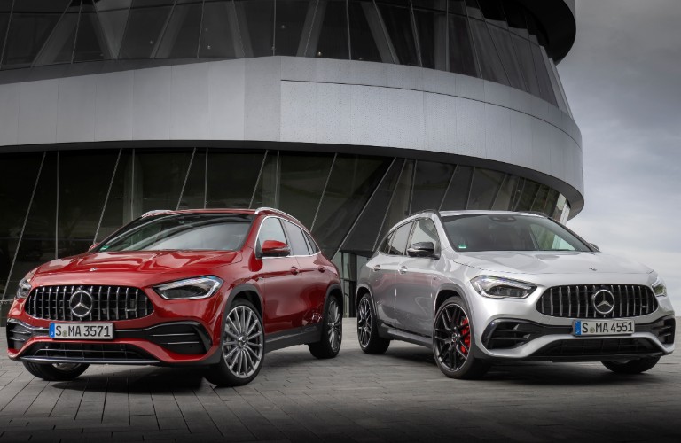 2021 Mercedes-Benz GLA models
