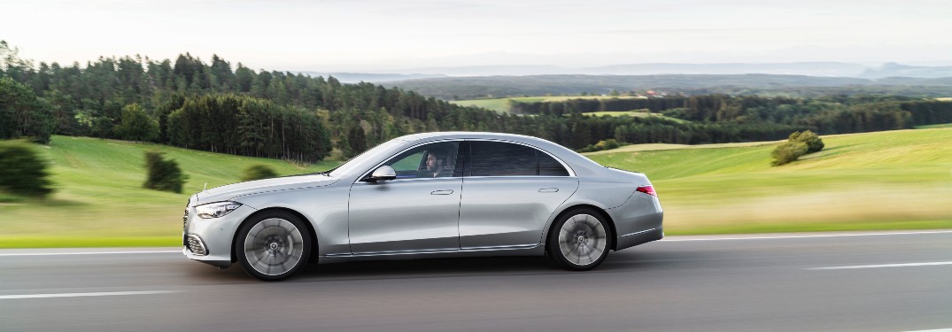2021 Mercedes Benz S-Class Gray from driver's side