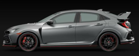 2020 Honda Civic Type R in Polished Metal Metallic 