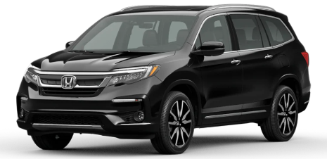 2021 Honda Pilot in Crystal Black Pearl 