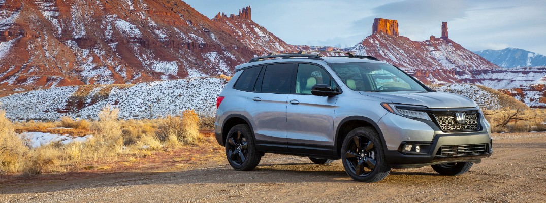 Silver 2021 Honda Passport