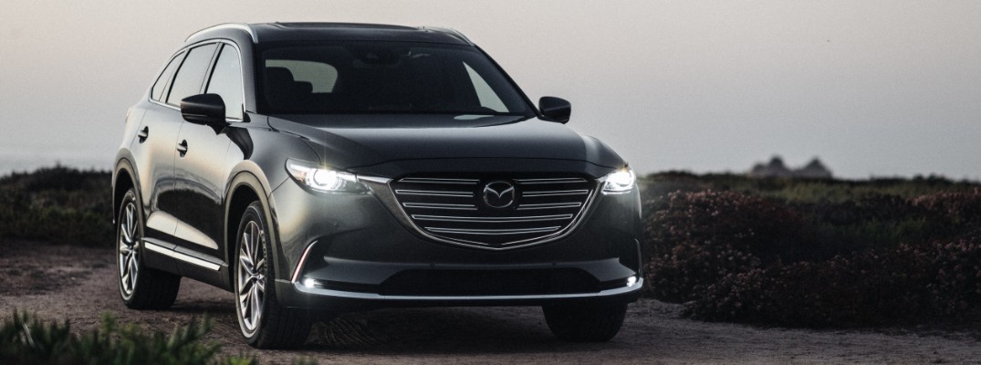2020 Mazda CX-9 parked at sunset