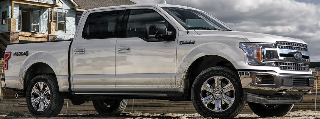 2020 Ford F-150 parked in the sun