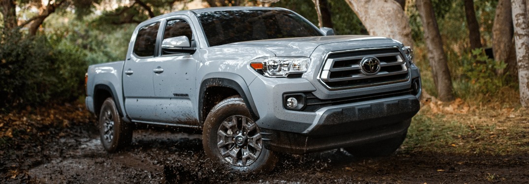2021 Tacoma driving in mud