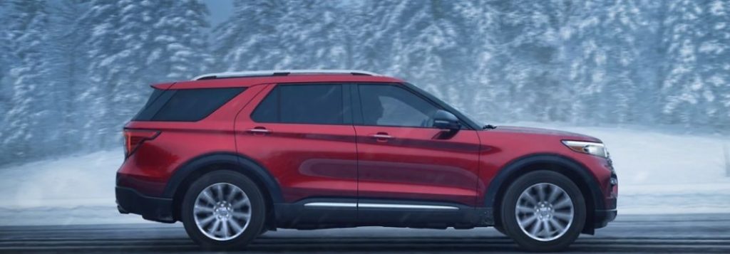 2021 Ford Explorer Cargo Space and Towing Power