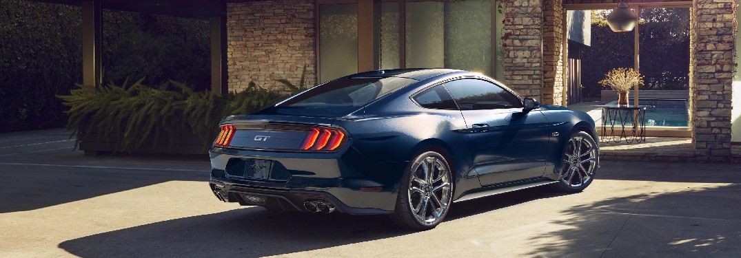 2021 Ford Mustang from exterior rear