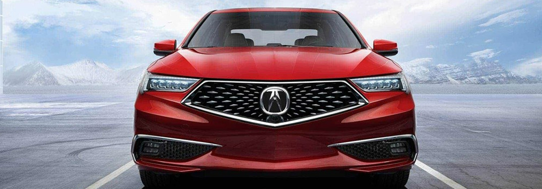 2019 Acura TLX front exterior and grille