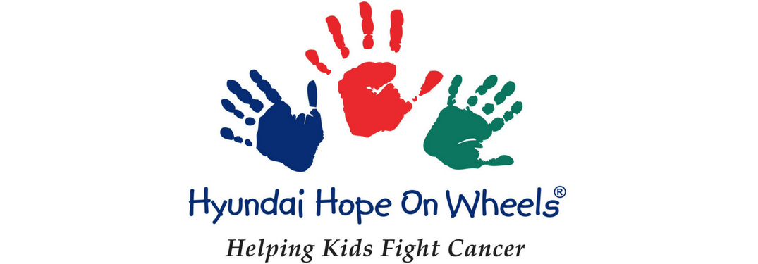 Hyundai Hope On Wheels logo on white background