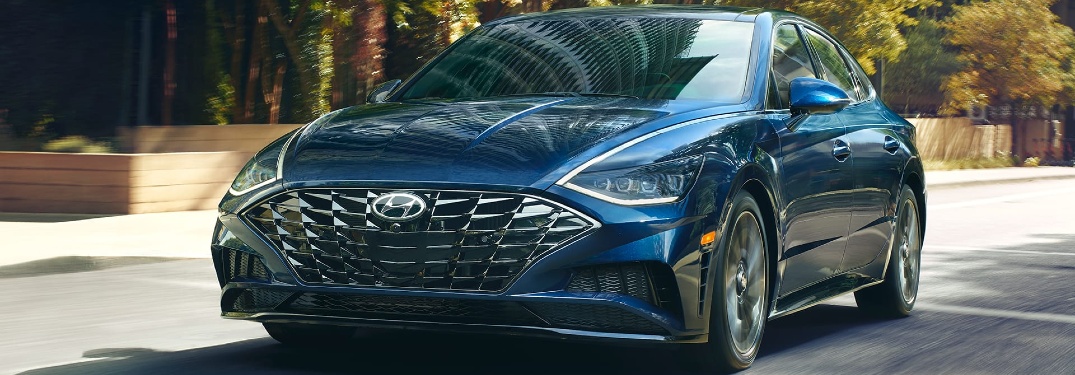 blue 2020 hyundai sonata