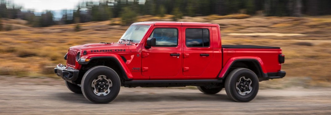 2020 Jeep Gladiator Payload Capacity