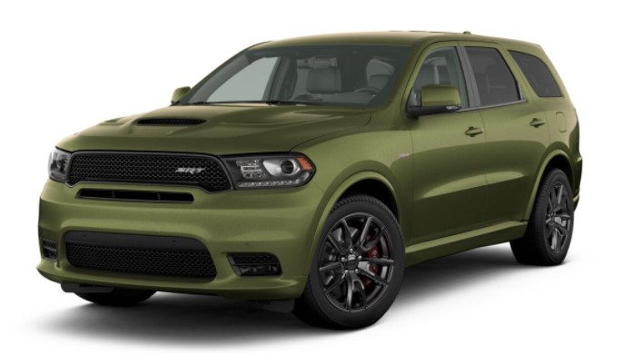 2020 Dodge Durango Colour Options