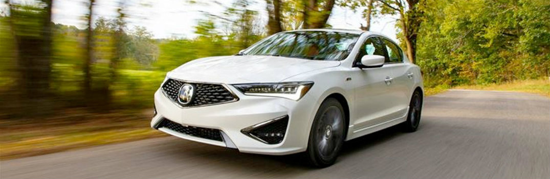 2020 Acura ILX cruising on the road
