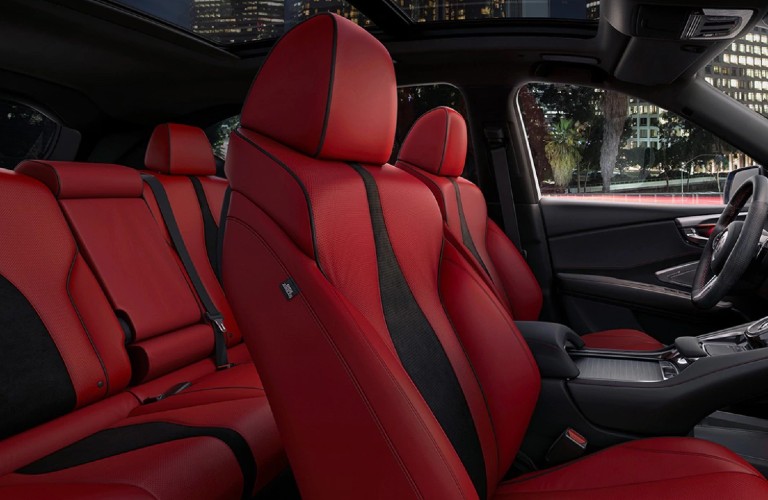 A-Spec seats inside the 2021 Acura RDX A-Spec Package