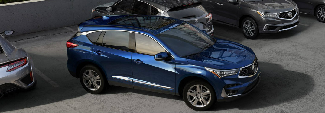 2019 Acura RDX in Metallic Blue