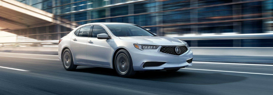 2019 Acura TLX in white color option