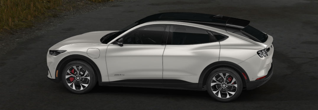 2021 Ford Mustang Mach-E exterior driver side profile