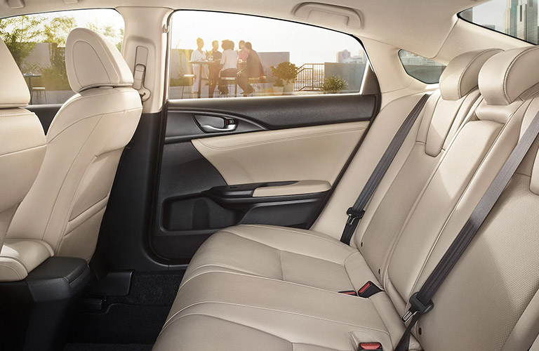 2021 Honda Insight rear seating
