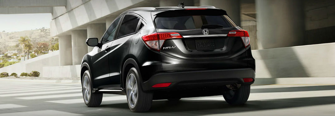 2021 Honda HR-V rear in black
