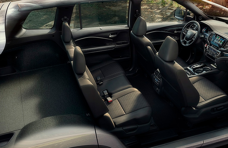 How much space is available in the 2021 Honda Passport?